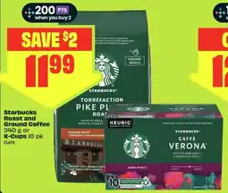 FreshCo Starbucks Roast and Ground Coffee offer