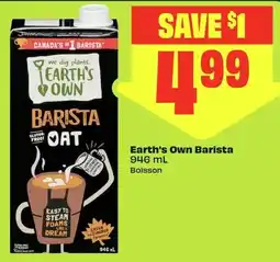 FreshCo Earth's Own Barista Oat offer