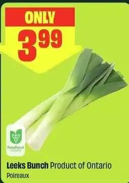 FreshCo Leeks Bunch offer