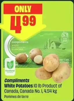 FreshCo Compliments white potatoes offer