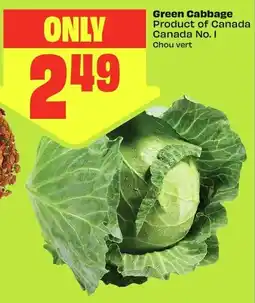 FreshCo Green Cabbage offer