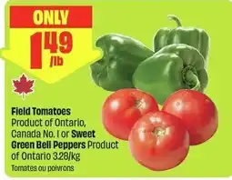 FreshCo Field Tomatoes Green Bell Peppers offer