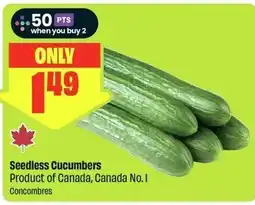 FreshCo Seedless Cucumbers offer