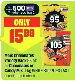 FreshCo Mars Chocolates Variety Pack offer