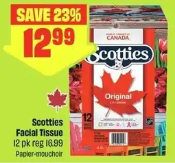 FreshCo Scotties facial tissue offer