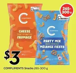 Sobeys Compliments Snacks offer