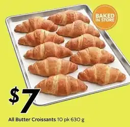 Sobeys All Butter Croissants offer