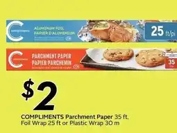 Sobeys Compliments Parchment Paper offer