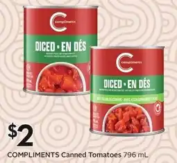 Sobeys Compliments Canned Tomatoes offer