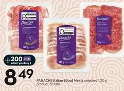 Sobeys Panache Italian Sliced Meats offer