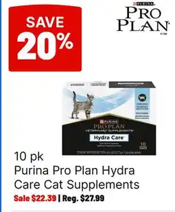 Ren’s Pets Depot Purina Pro Plan Hydra Care Cat Supplements offer