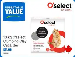 Ren’s Pets Depot 18 kg O'select Clumping Clay Cat Litter offer