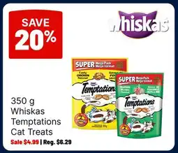 Ren’s Pets Depot Whiskas Temptations Cat Treats offer