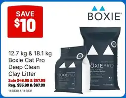 Ren’s Pets Depot 12.7 kg & 18.1 kg Boxie Cat Pro Deep Clean Clay Litter offer