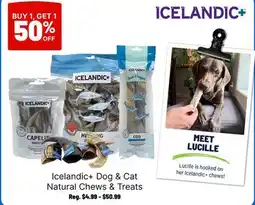 Ren’s Pets Depot Icelandic+ Dog & Cat Natural Chews & Treats offer