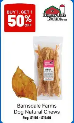 Ren’s Pets Depot Barnsdale Farms Dog Natural Chews offer