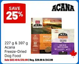 Ren’s Pets Depot Acana Freeze-Dried Dog Food offer