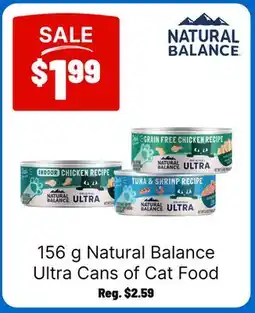 Ren’s Pets Depot Natural Balance Ultra Cans of Cat Food offer