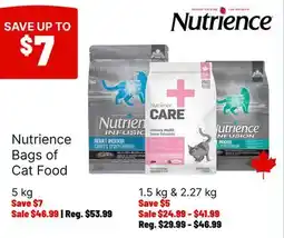 Ren’s Pets Depot Nutrience Bags of Cat Food offer