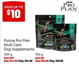 Ren’s Pets Depot Purina Pro Plan Multi Care Dog Supplements offer