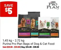 Ren’s Pets Depot Purina Pro Plan Bags of Dog & Cat Food offer