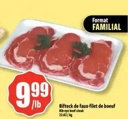 Bonanza Bifteck de faux-filet de bœuf offer