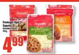 Bonanza Fromage râpé Saputo offer