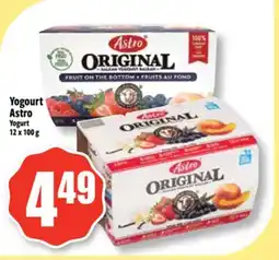 Bonanza Yogourt Astro offer