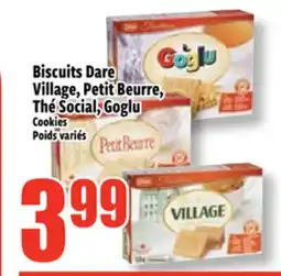 Bonanza Biscuits Dare Village, Petit Beurre, Thé Social, Goglu offer