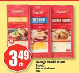 Bonanza Fromage tranché assorti Saputo offer