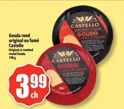 Bonanza Original or smoked round Gouda offer