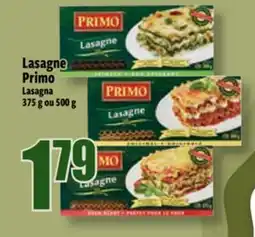 Bonanza Lasagna Primo offer