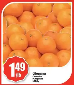 Bonanza Clémentines offer