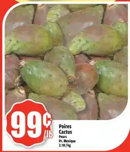 Bonanza Poires Cactus offer