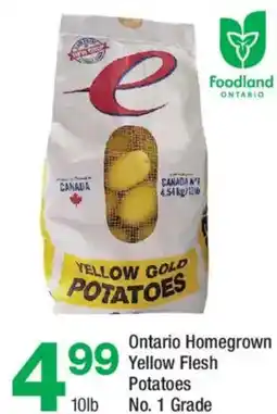 Highland Farms e Yellow Gold Potatoes offer