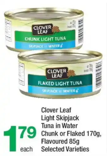 Clover Leaf Light Skipjack Tuna in Water
