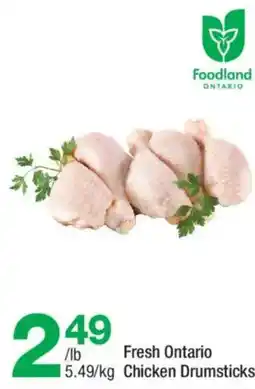 Highland Farms Foodland Ontario Chicken Drumsticks offer