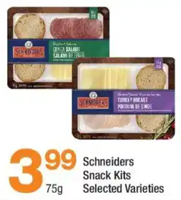Highland Farms Schneiders Snack Kits offer
