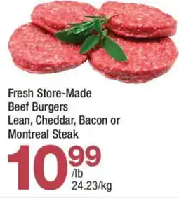 Highland Farms Fresh Store-Made Beef Burgers offer