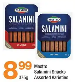 Highland Farms Mastro Salamini Snacks offer