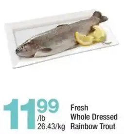 Highland Farms Fresh Whole Dressed Rainbow Trout offer