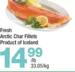 Highland Farms Fresh Arctic Char Fillets offer