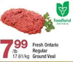 Highland Farms Foodland Regular Ground Veal offer