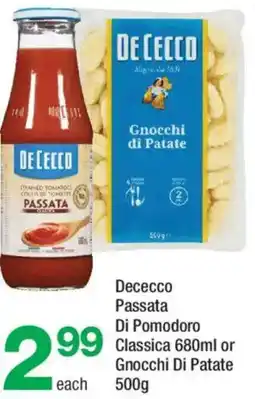 Highland Farms Dececco Passata Di Pomodoro Classica offer