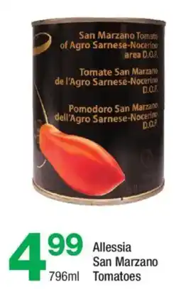 Highland Farms Allessia San Marzano Tomatoes offer