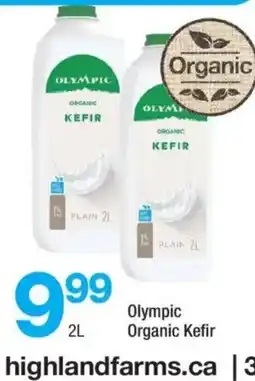 Highland Farms Olympic Organic Kefir offer