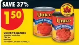 No Frills Unico tomatoes offer
