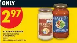 No Frills Classico sauce offer