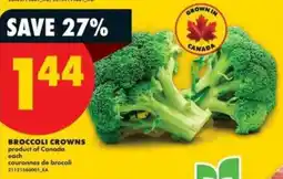 No Frills Broccoli crowns offer