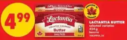 No Frills Lactantia butter salted offer
